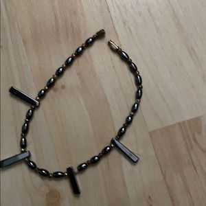 Tumbled Hematite Ankle bracelet